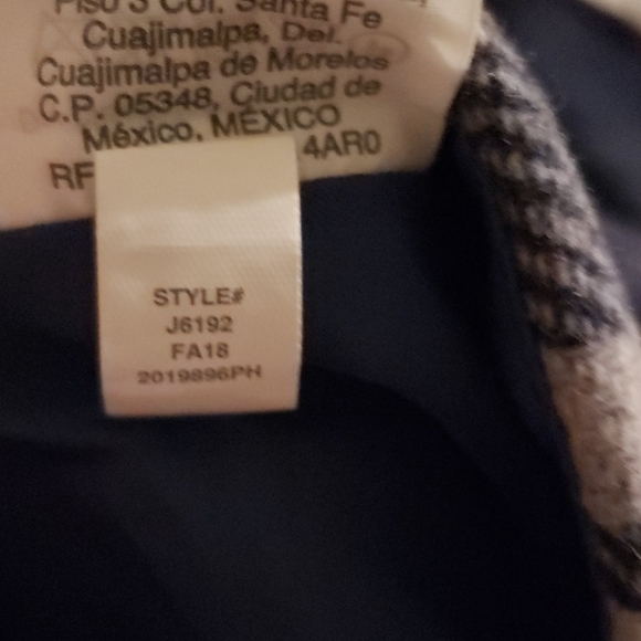 J.Crew Mercantile plaid ruffle wool blend mini 6 - Picture 7 of 7